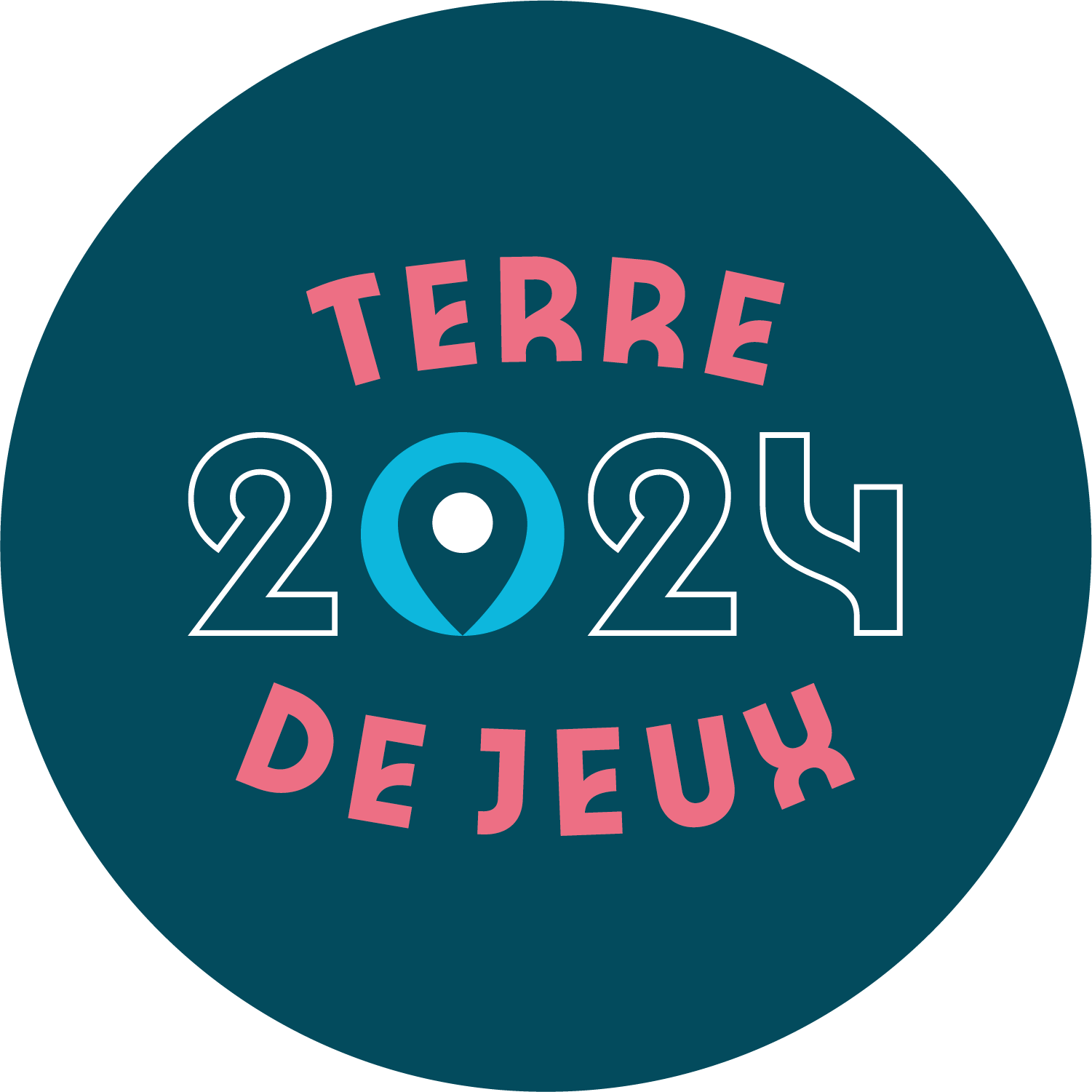 Terre de Jeux 2024 - Logotype - Poly - pod_bleu_fonce - CMJN